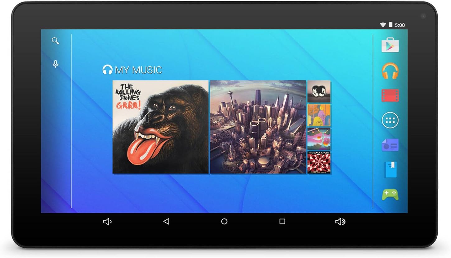 Ematic 10 1 Android 5 0 Lollipop Quad Core 16gb Tablet Black Amazon Ca Electronics