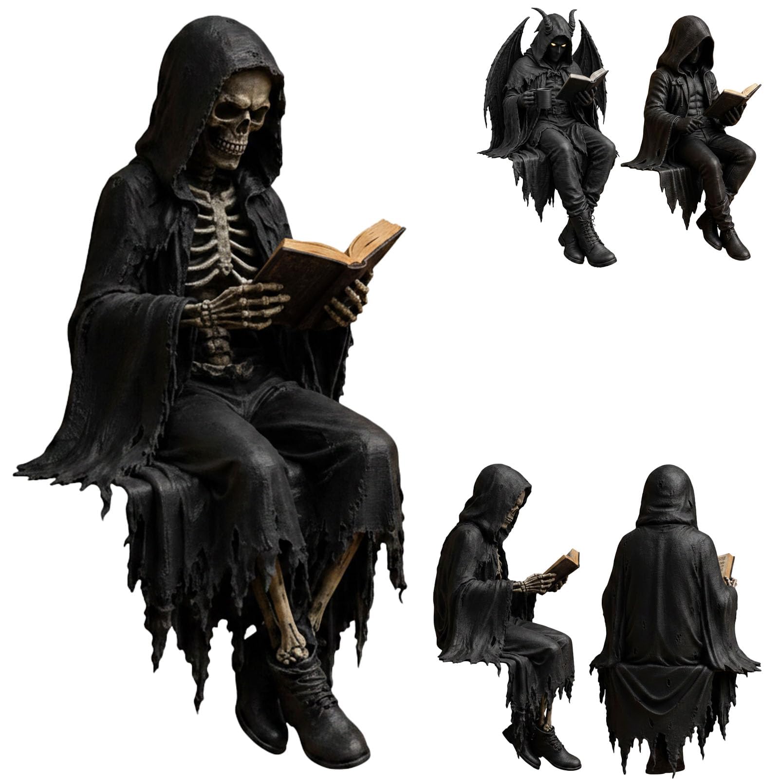 Dark Fantasy Gothic Characters Collectible Statue for Home Decor and Art Enthusiasts