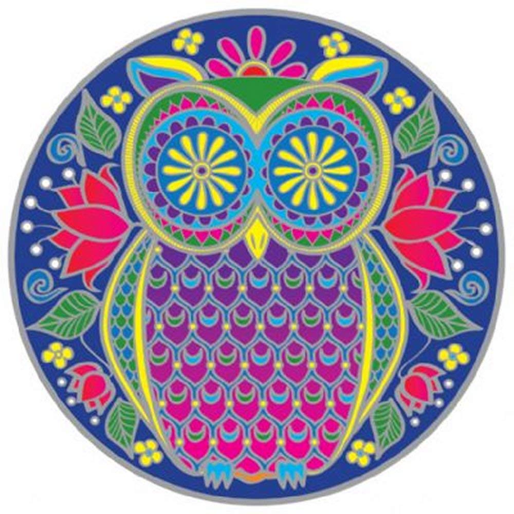Midnight Owl Sunseal Window Sticker