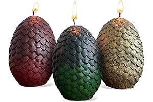 Game of Thrones Christmas: Festive Dragon Egg Candles Set