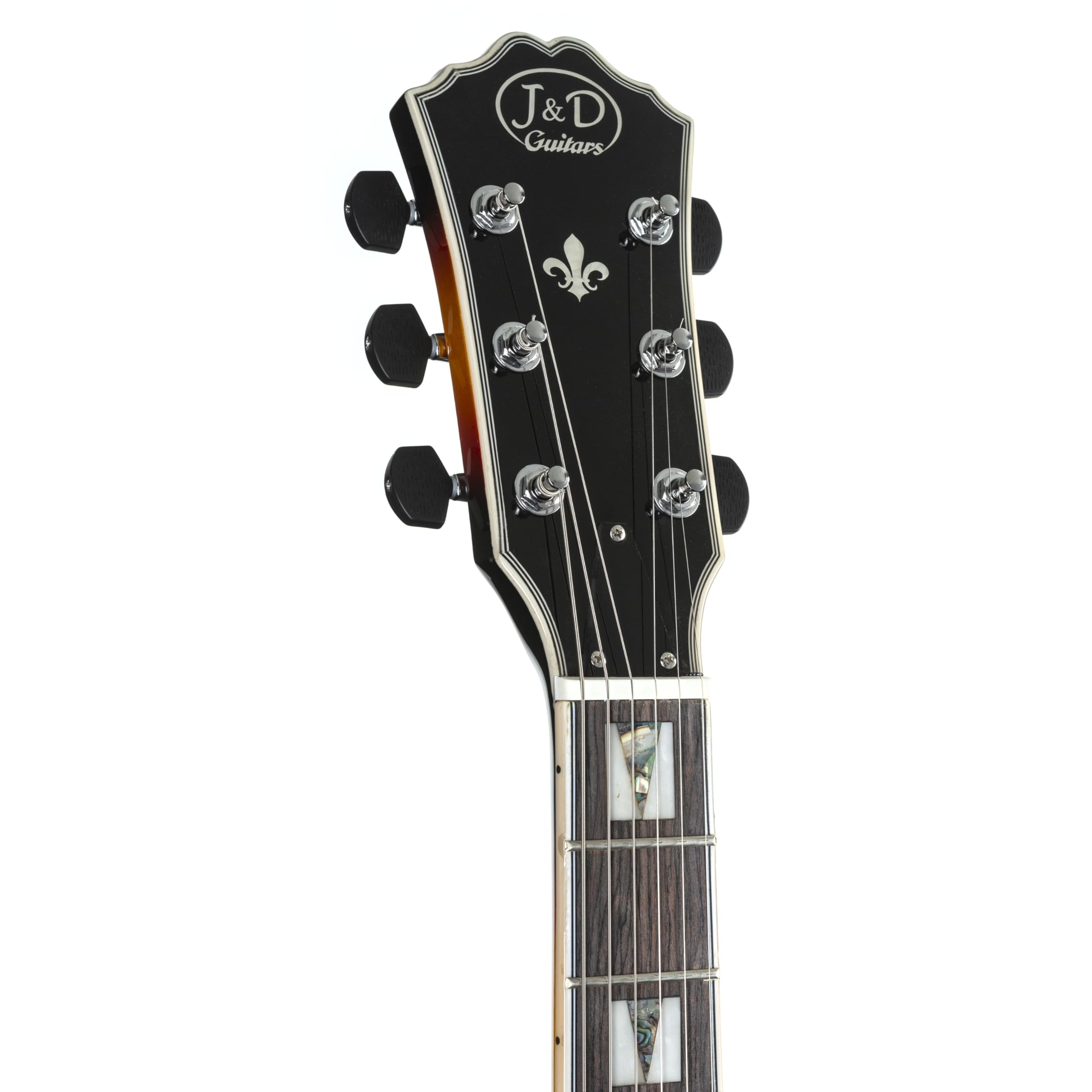 J & D SA MINI Sunburst - Guitare Semi Acoustique