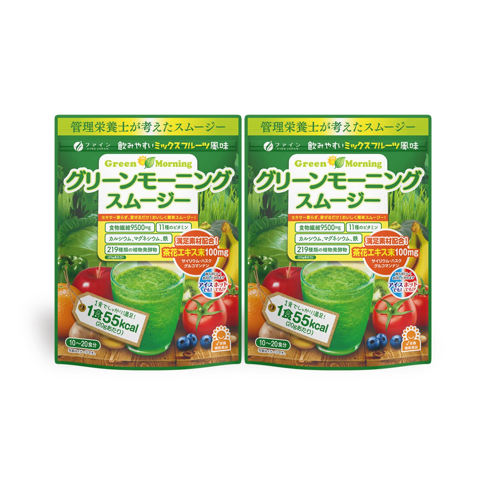 Amazon.co.jp: ファイン(FINE JAPAN) 置き換えダイエット グリーン