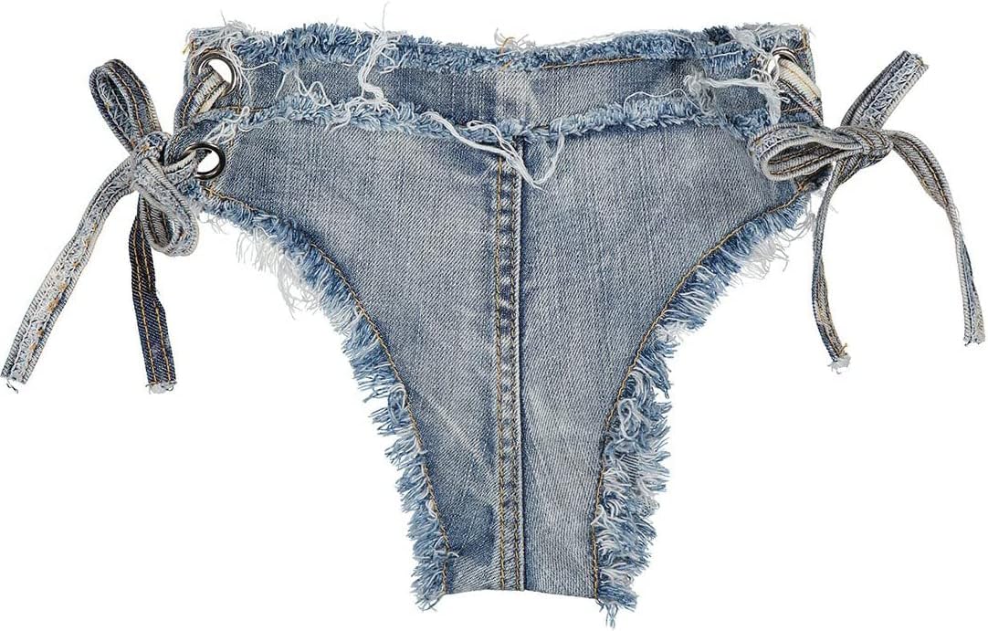 Women's Sexy Low Rise Mini Denim Shorts Jeans Hot Pants - Image 6