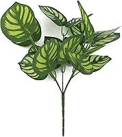 Vista 3 de Plantas artificiales, flores, resistentes a los rayos UV, para interiores y exteriores, caja de ventana para el hogar, jardín, oficina, decoración