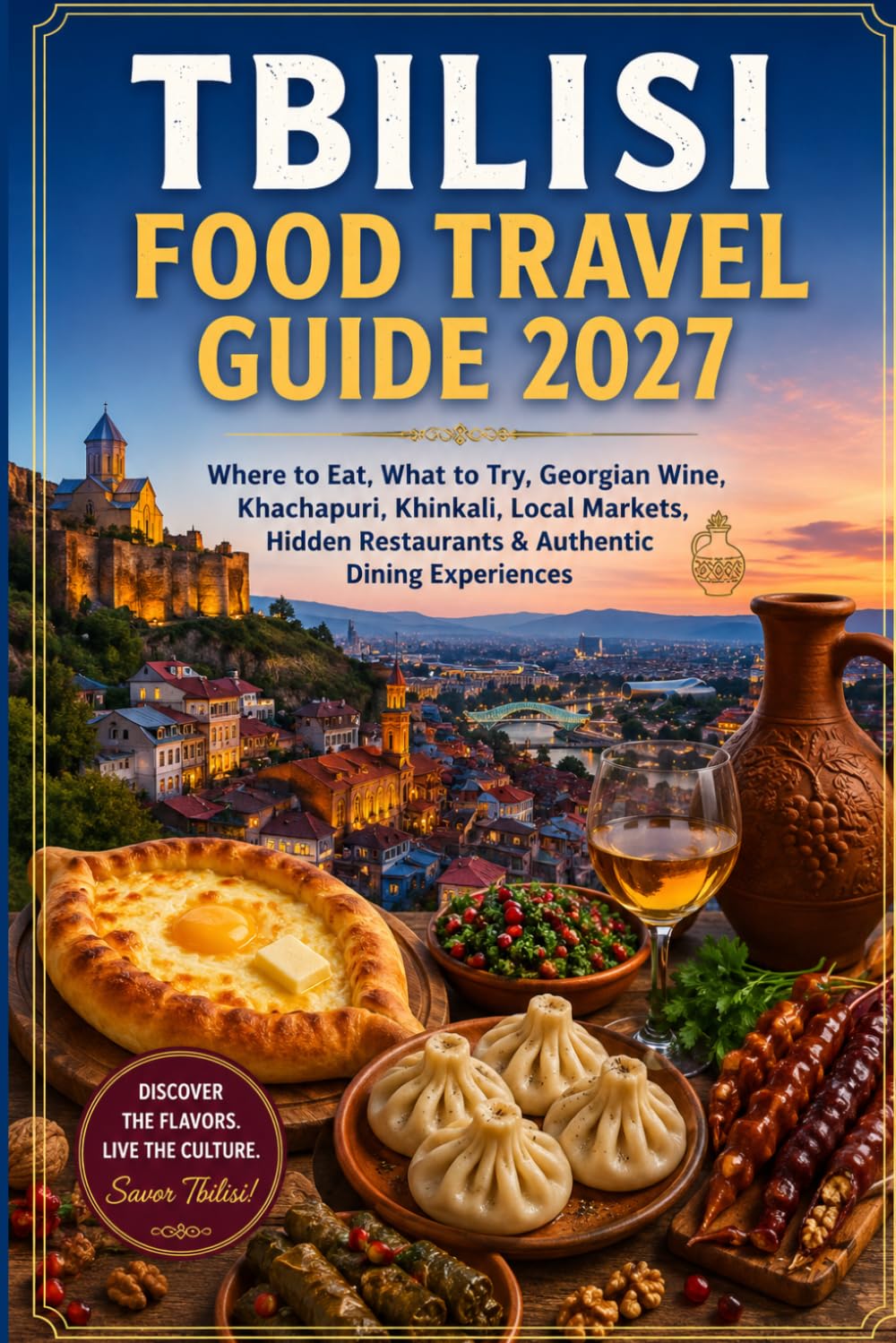TBILISI FOOD TRAVEL GUIDE 2027: Where to Eat, What to Try, Georgian Wine, Khachapuri, Khinkali, Local Markets, Hidden Restaurants & Authentic Dining Experiences
