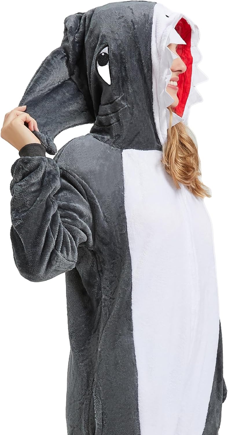 QUCH Adult Onesie Costume-Unisex Animal Onesies for Adults Halloween Costume Halloween Onesies Adult Onesie Pajamas for Women - Image 3