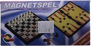 لعبة شطرنج مغناطيسية AS-MS-2-347 من ماجنيت سبيل، متعددة الألوان