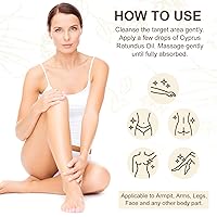 Vista 7 de Aceite Cyperus Rotundus de 2 onzas líquidas, aceite de Cyperus para depilación, reduce el crecimiento del vello corporal, hidrata y calma la piel