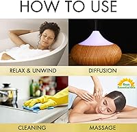 Vista 3 de Sun Essential Oils Aceite esencial de ciprés de 4 onzas, 4 onzas líquidas, aceite de ciprés