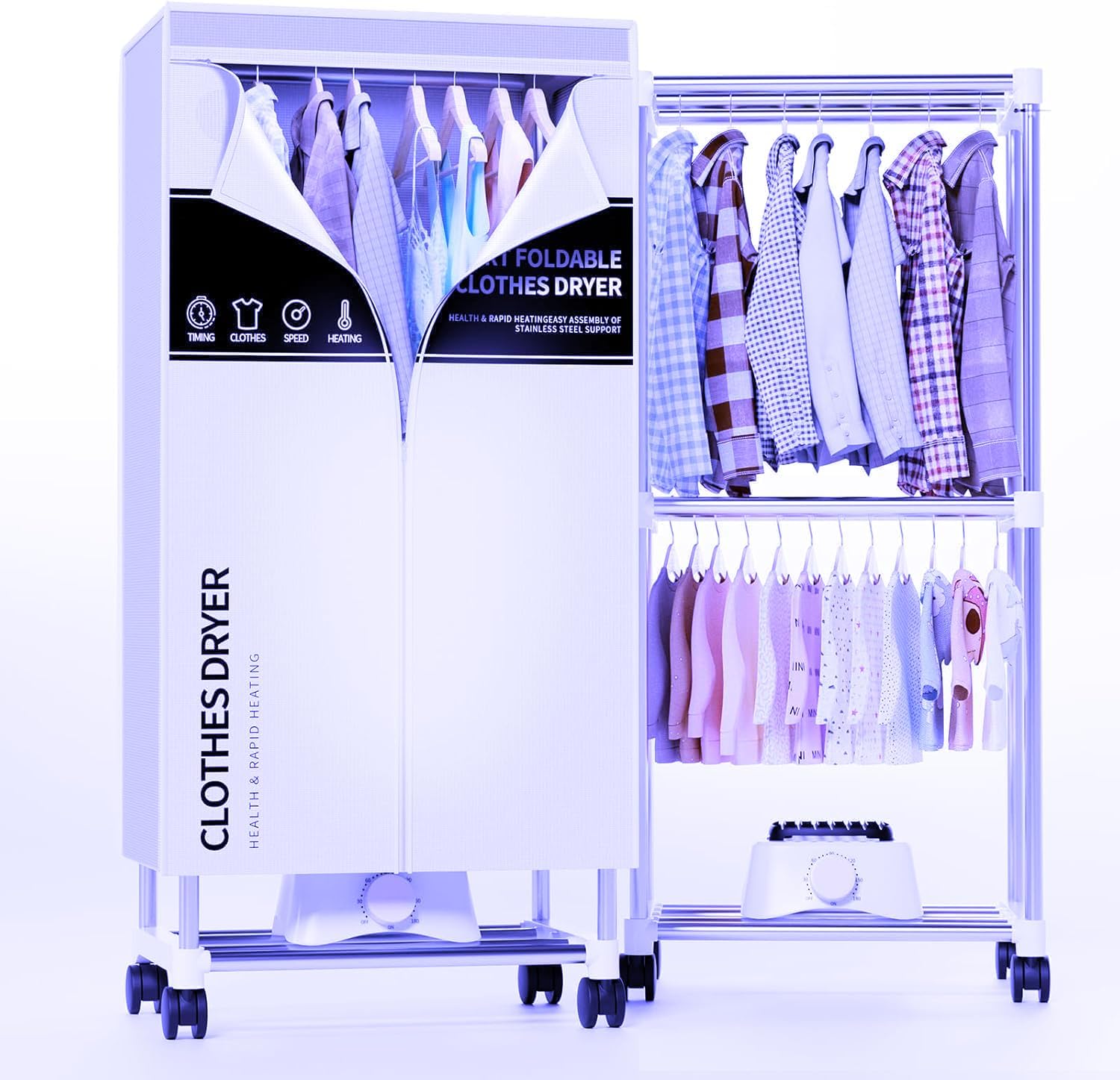 Clothes Dryer Portable Drying Machine with Timer