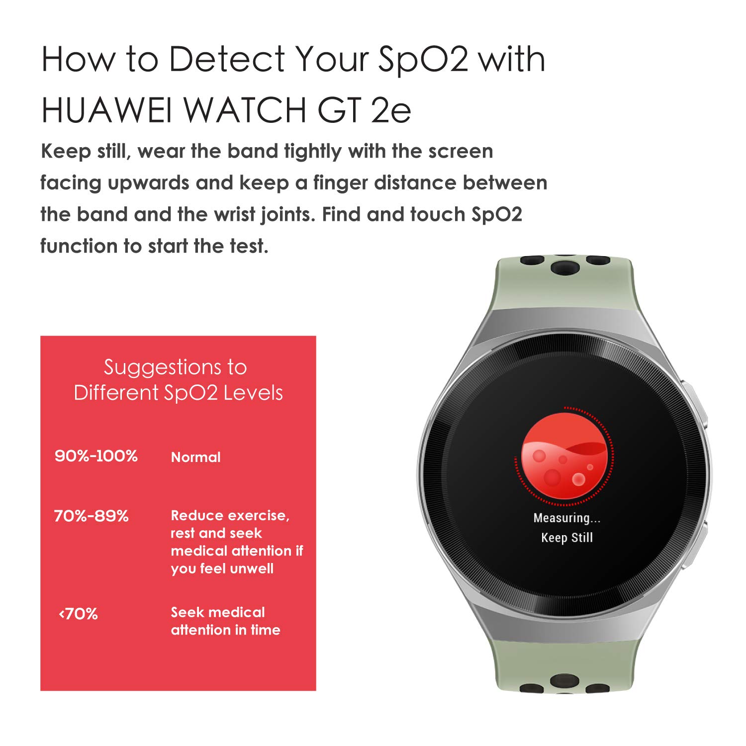 HUAWEI Watch GT 2e Bluetooth SmartWatch, Sport GPS 14 Days Working Fitness  Tracker, Heart Rate Tracker, Blood Oxygen Monitor, Waterproof for Android  and iOS, 46mm Mint Green: Smartwatches: Amazon.com.au