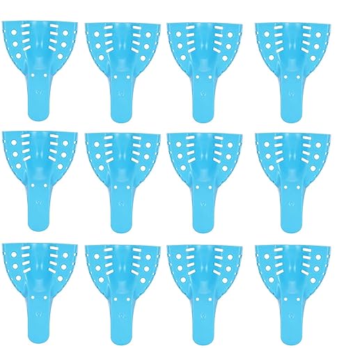 Bandejas de impresión dental  Bandeja de impresión de plástico perforado  Bandeja de impresión dental premium n. 1, parte superior grande 1012 cs disponible en Yaxa Peru