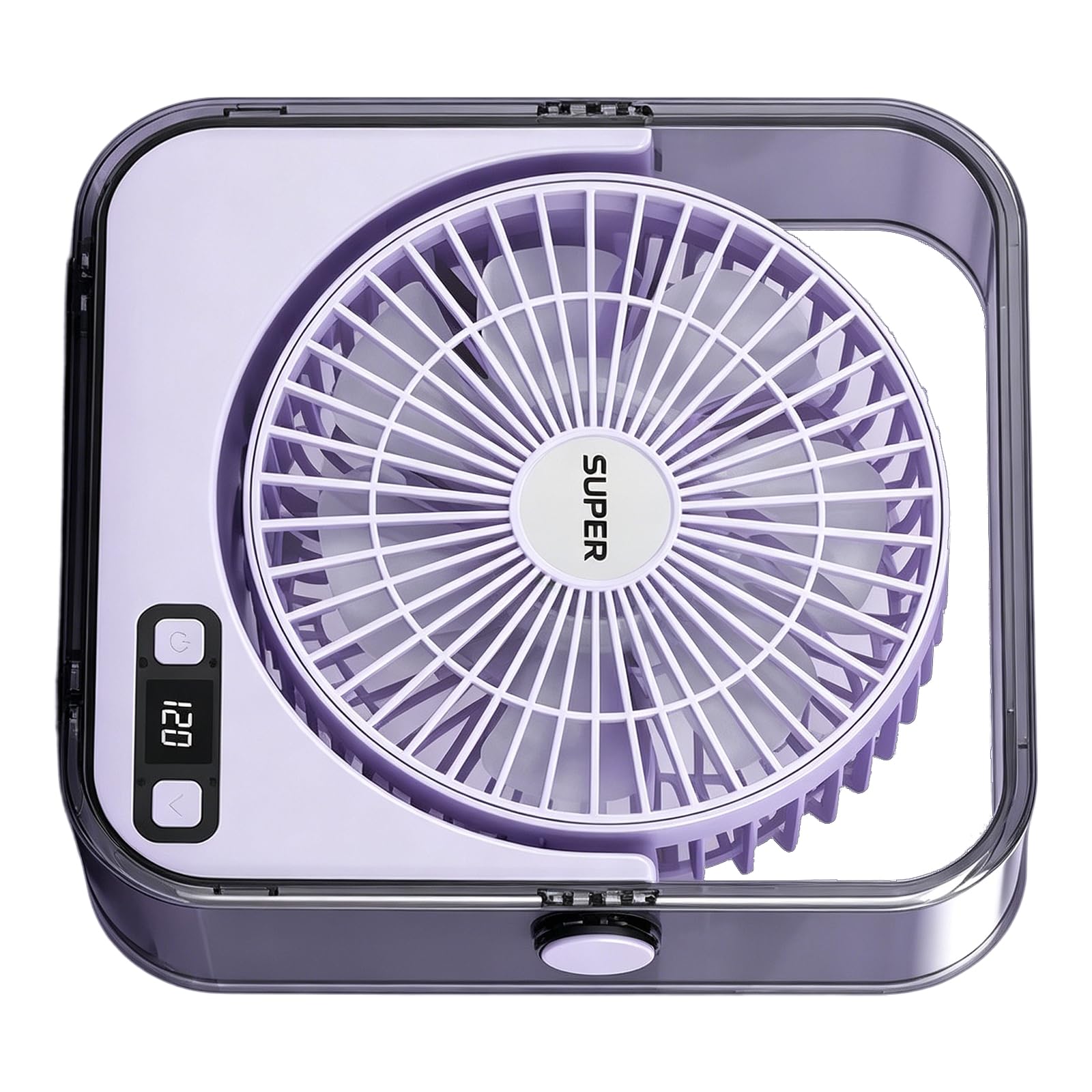 kokdid Desktop Fan Motor Cooling Desk Texture Ideal for Workstation Dorm Room Safe Kids