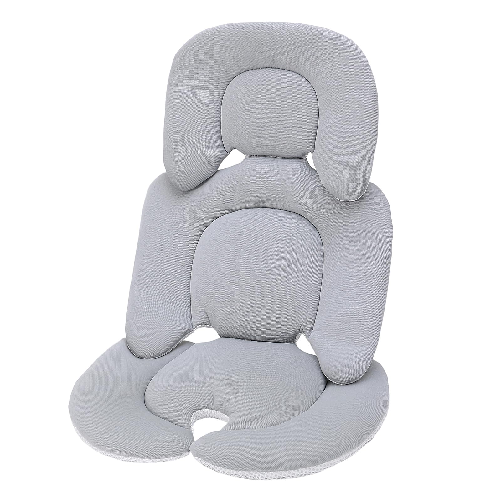 Infant Car Seat Insert,Baby Stroller Cushion for Newborn,Safety Seats and Baskets Insert-Reversible Universal Breathable and Soft Newborn Stroller Mat