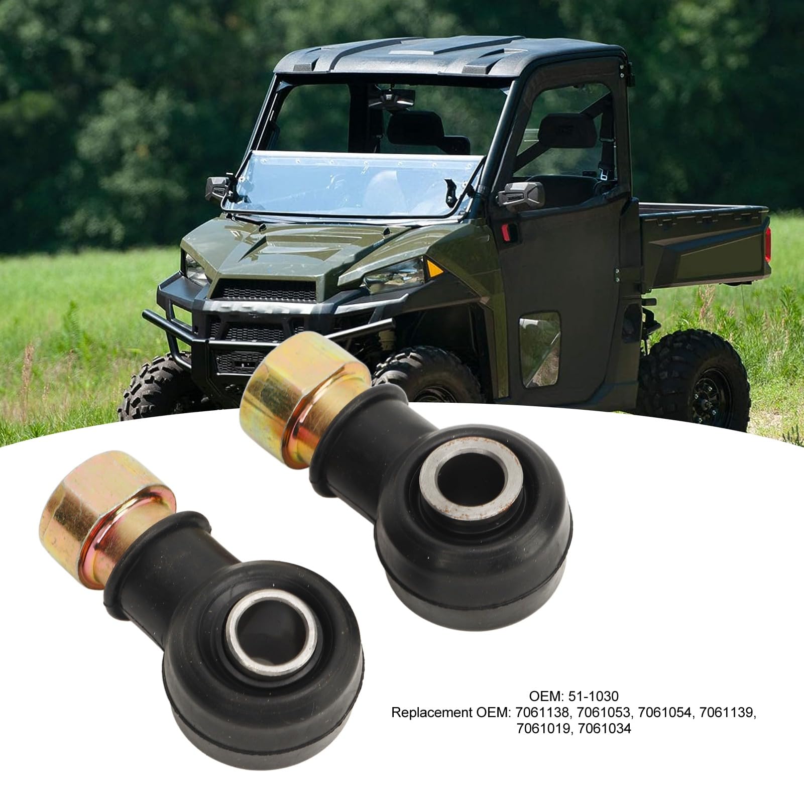 Spurstangenkopf-Kit Für Polaris UTV - Metall Ausführung Ersatz Für 700 Modelle 2010-2016