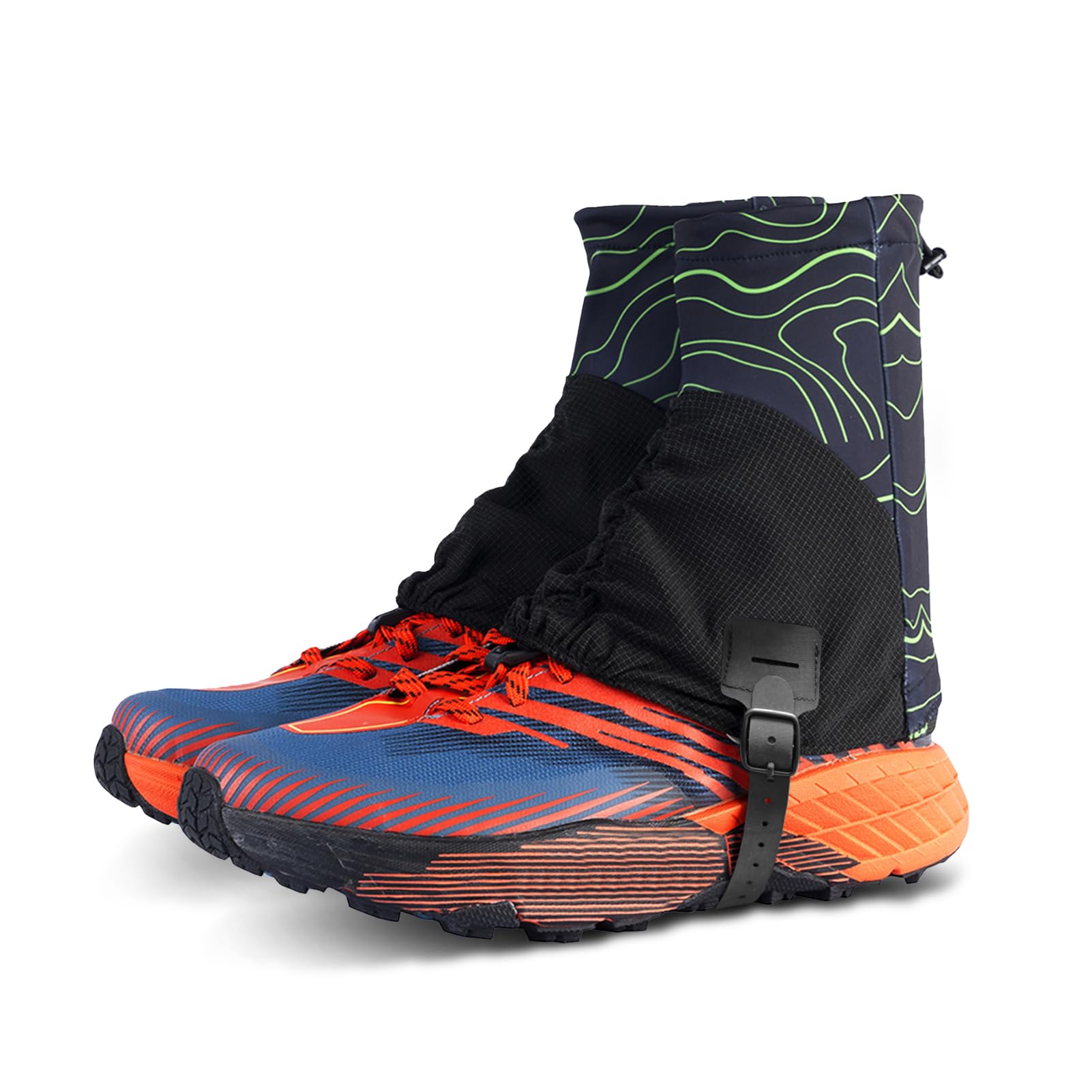 Hiking Gaiters for Woman, Running Shoe Gaiters, Trail Running Gaiters Sandproof, Hiking Gaiters, Ankle Gaiters for Hiking, Snow, Trail Running, Hunting, Skiing, Mountain Climbing