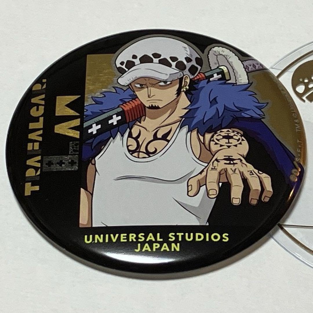 ワンピース　トラファルガー・ロー　ユニバ　usj 缶バッジ　2024 ワンピース トラファルガー・ロー ユニバ usj 缶バッジ USJ