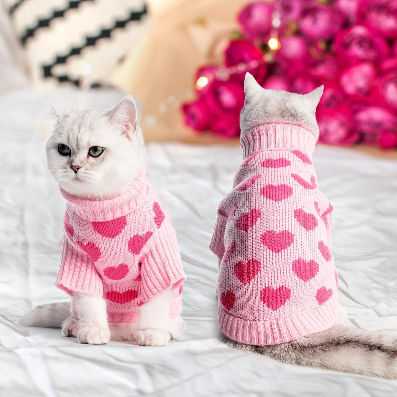 トップス abyts CAT SWEAT PINK CAT SWEAT TOPS – ABYTS
