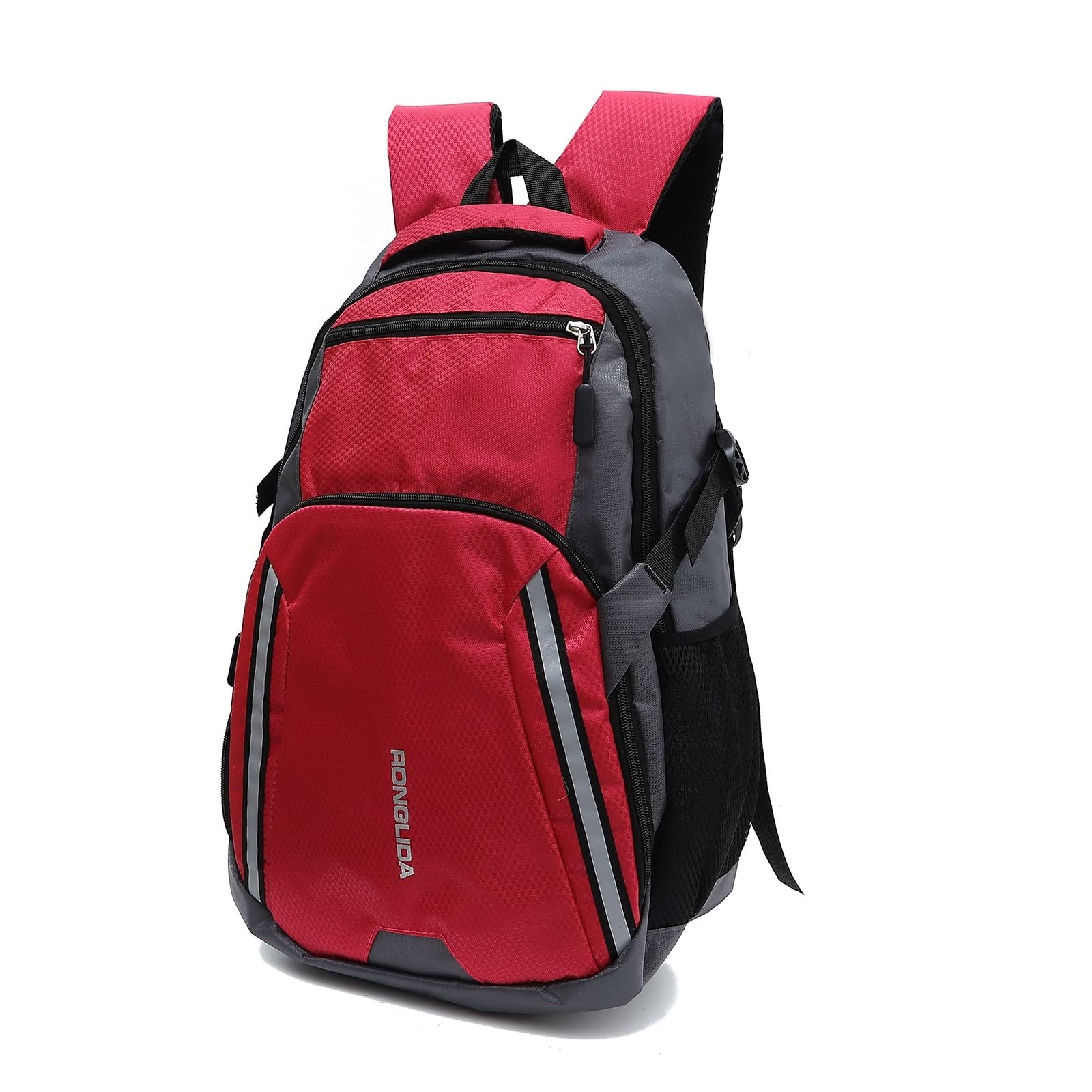 RMW 40L Waterproof Backpack Comfortable Hiking Rucksack Camping Bag Travel Outdoor (Pink)