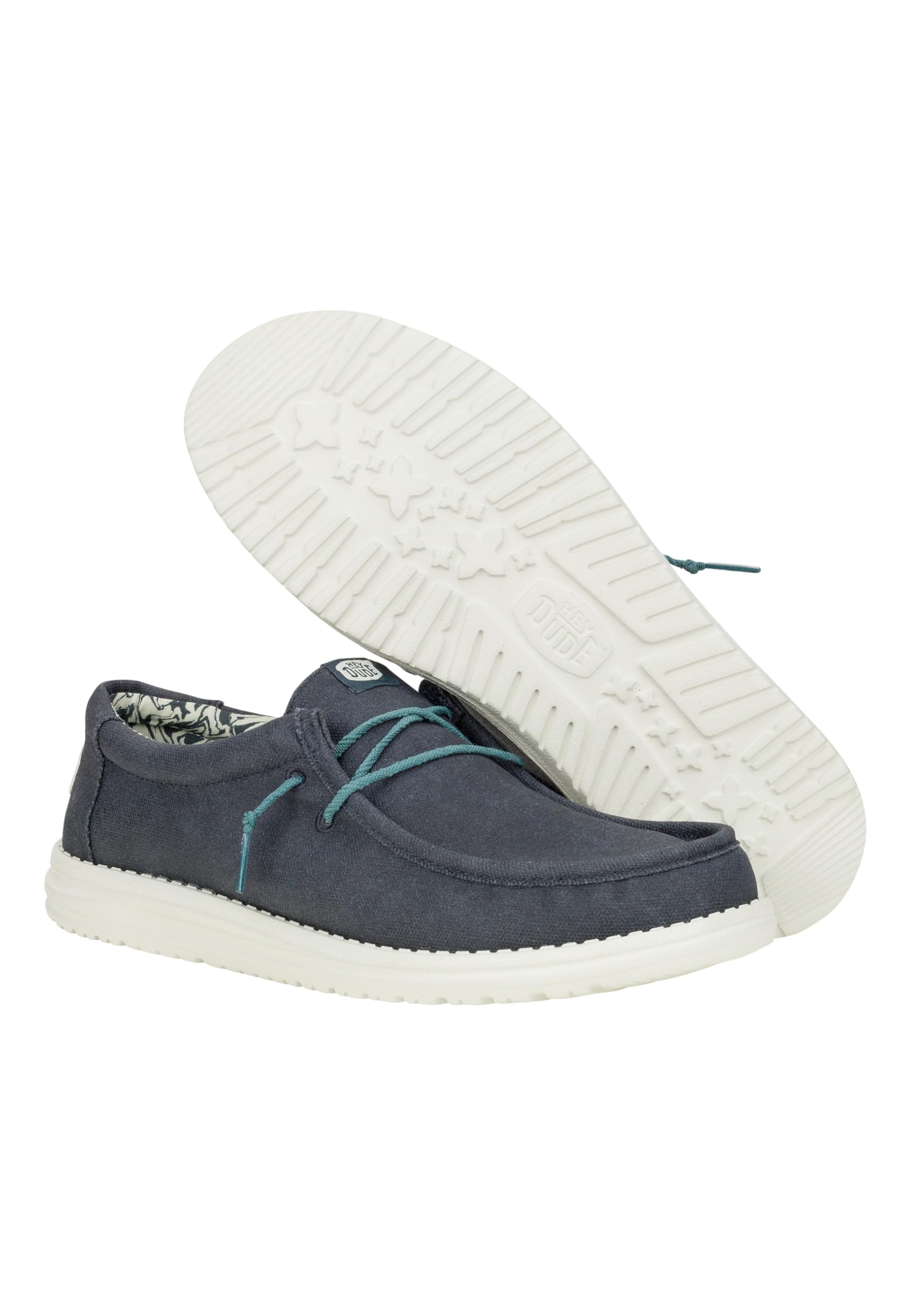Hey Dude - Wally Tela Cerata - Scarpe Uomo Slip-On - Mocassini