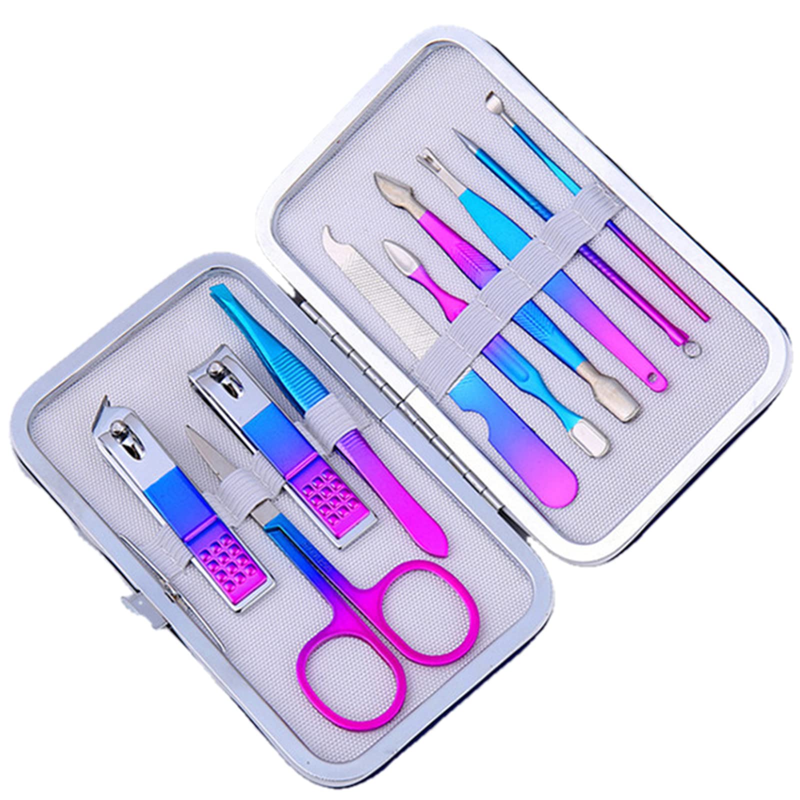 Tondeuse de manucure en acier inoxydable et kit pédicure durable - 8