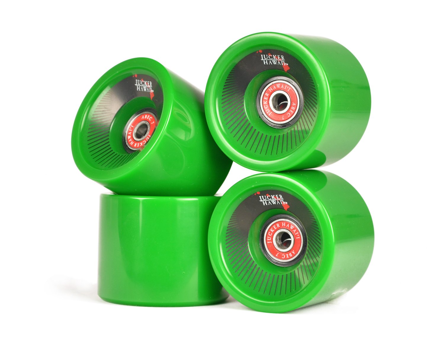 JUCKER HAWAII Roues Longboard Wheels Cruiser 78A y Slide 83A avec ou sans roulements - Longboard Roues Cruiser y Slide Wheels