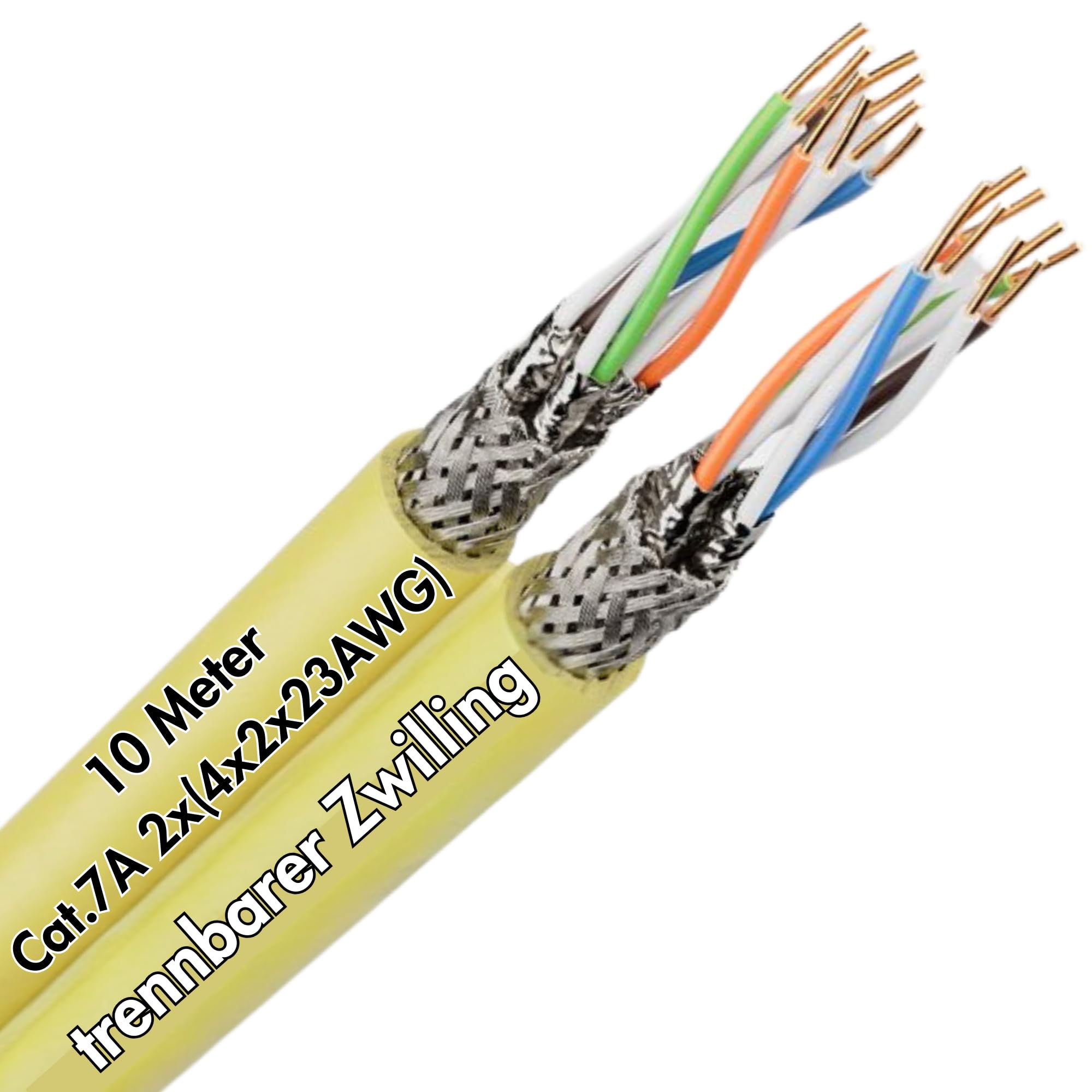 Lapp 10m ETHERLINE LAN Kabel Cat.7A Duplex - Netzwerkkabel 1000 MHz