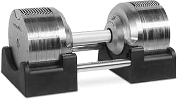 プロバーベル　スタンド付　可変式ダンベル41.5kg 2個セット Amazon | プロバーベル 可変式ダンベル 41.5kg (シルバー 1個) 重量