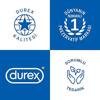 Durex Yakın Hisset Kayganlaştırıcılı İnce Prezervatif 40’lı Ekonomik Avantaj Paket