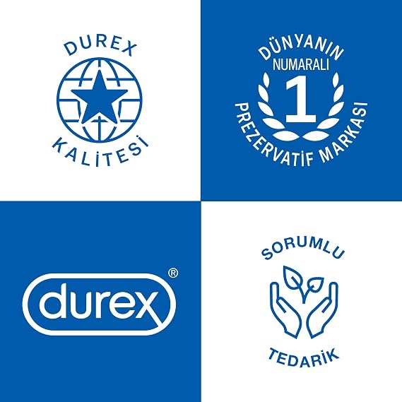 Durex Yakın Hisset Kayganlaştırıcılı İnce Prezervatif 40’lı Ekonomik Avantaj Paket