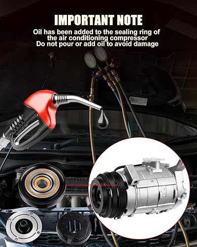 Miniatura 4 de Compresor de AC apto para 2003-2006 para Acura para MDX 2004-2008 para Acura para TL 2005-2007 para H-onda para Odyssey 2003-2007 para H-onda para