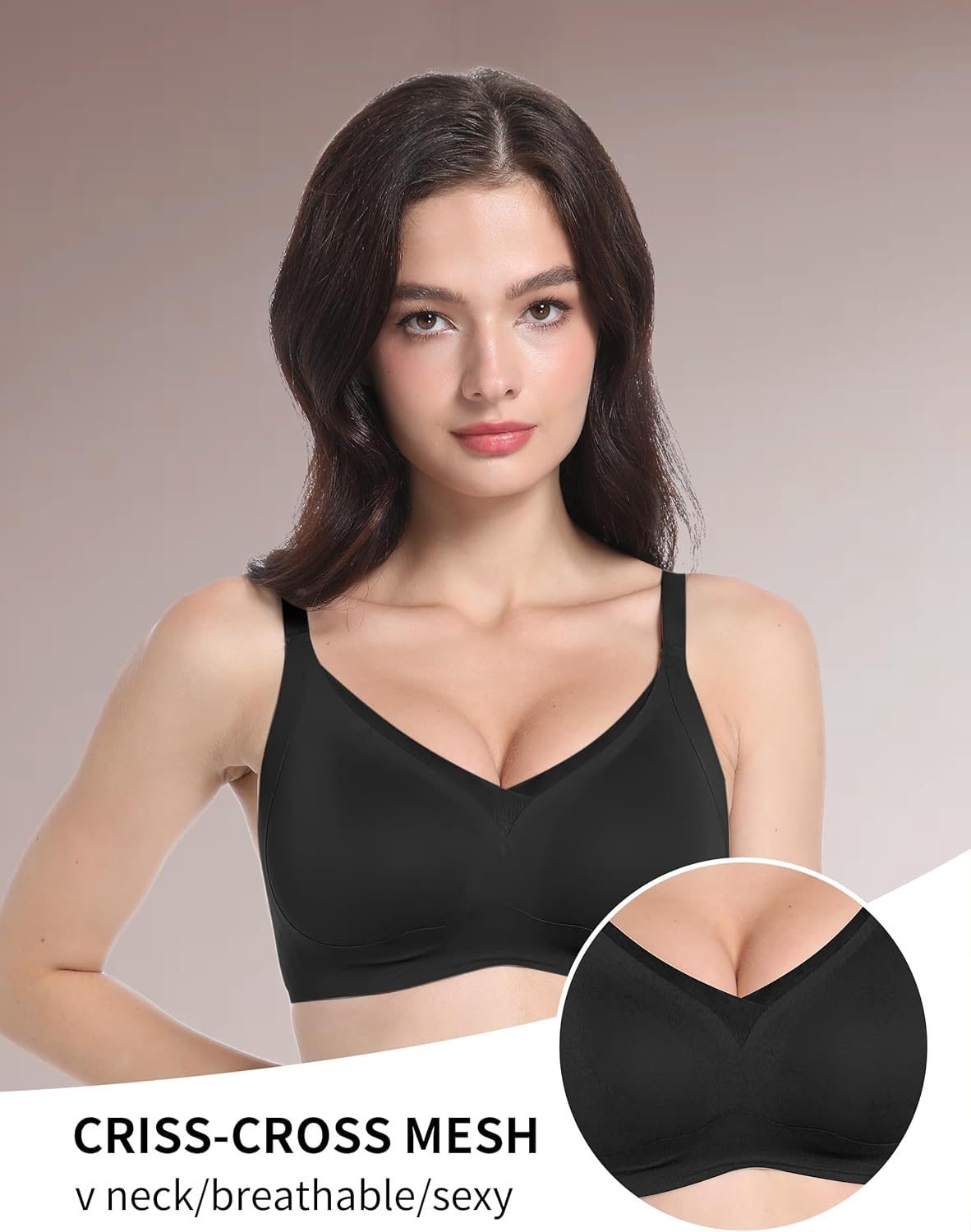 Seamless & Wire-Free Comfort – No Seams, no Wires, no Digging. Designed for All-Day wear with a Barely-There Feel. - Image 2