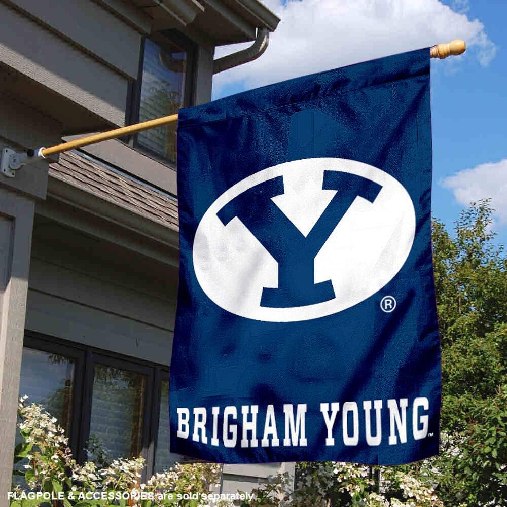 Brigham Young Cougars House Flag Banner - Image 2