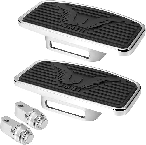Miniatura 9 de Estriberas ajustables para motocicleta, reposapiés para pasajero, compatible con Yamaha Vstar Dragstar 400 650 V-Max XV125 XV250 Honda VTX1300