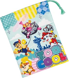Skater 儿童用 水杯袋 抽绳 袋 日本制造 Paw Patrol 26 男孩 KB63SN-A