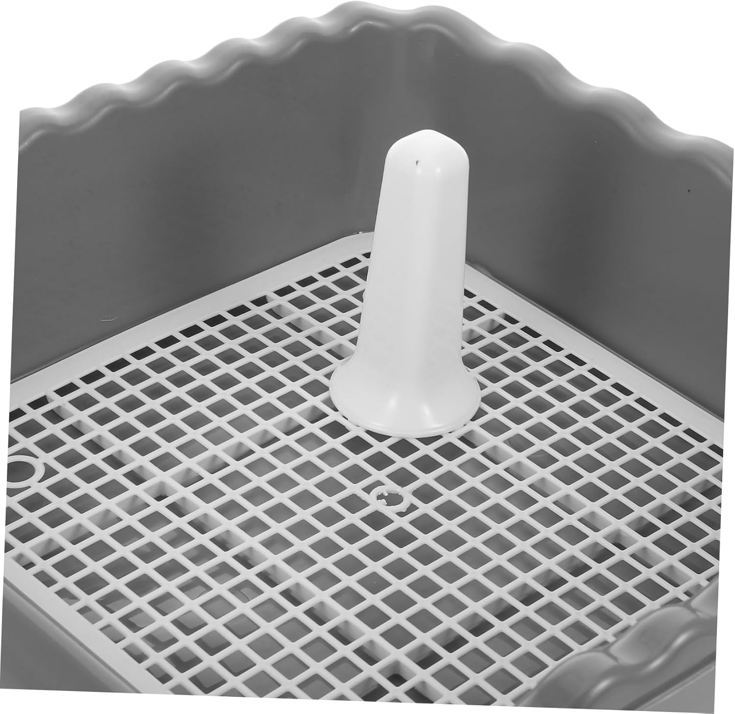 Mesh Grid Potty Training Tray for Dogs Easy to Clean Indoor Potty for Home Balcony Use