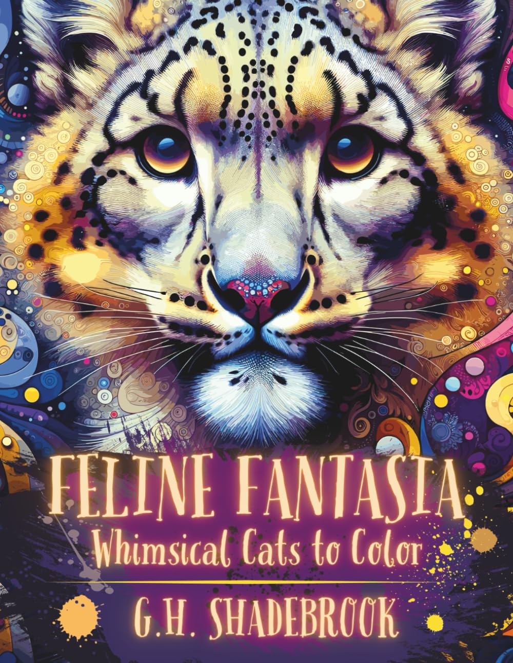 Feline Fantasia: Whimsical Cats to Color (Surreal & Whimsical Animals to Color)