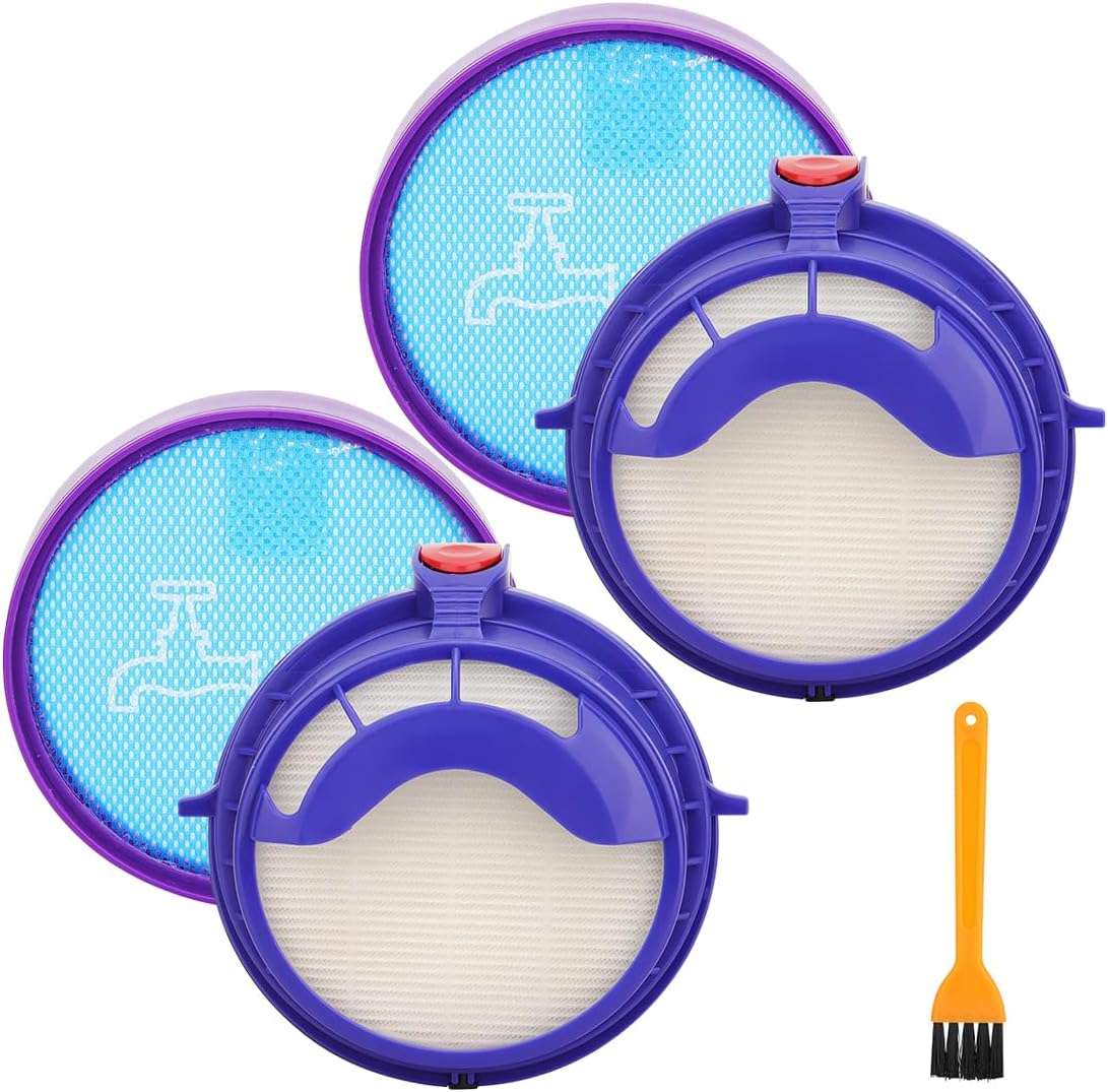DC25 Filters for Dyson DC25 Vacuum Dyson Ball Filter - Includes Washable 919171-0 Pre-Motor Filter & Post Motor 916188-05 Filter - Part 916188-06, 919171-02 - 2 Set