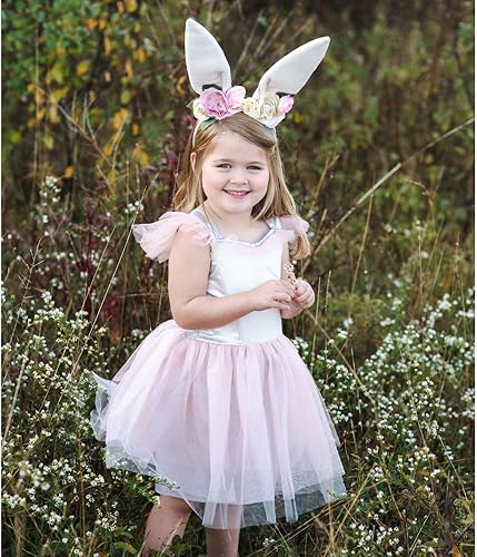 Miniatura 4 de Great Pretenders Woodland Bunny - Vestido y tocado de conejito - Talla 3-4 Juego imaginativo para edades de 3 a 4 años