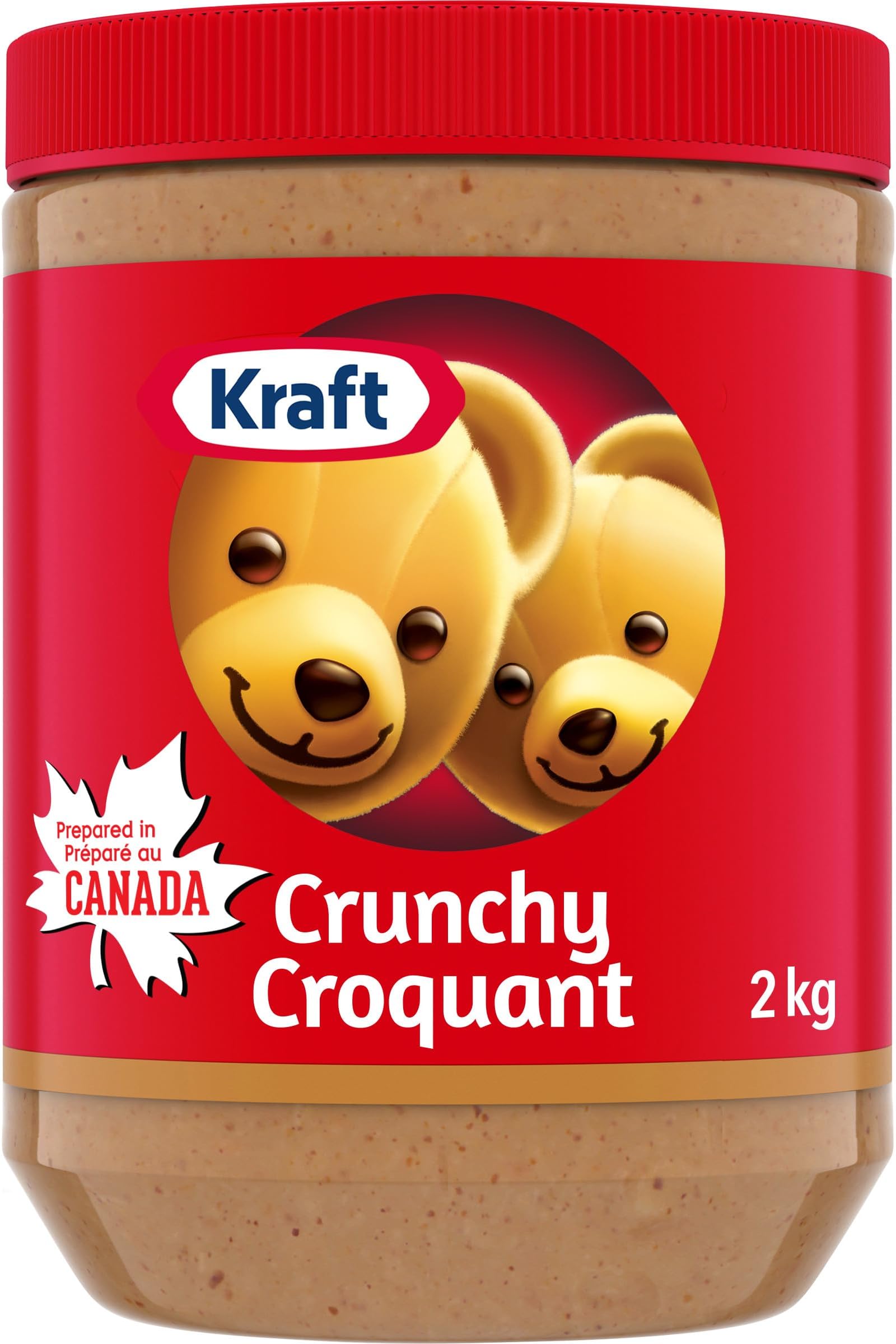 Kraft Crunchy Peanut Butter 2kg Imported from Canada Grocery & Gourmet Food