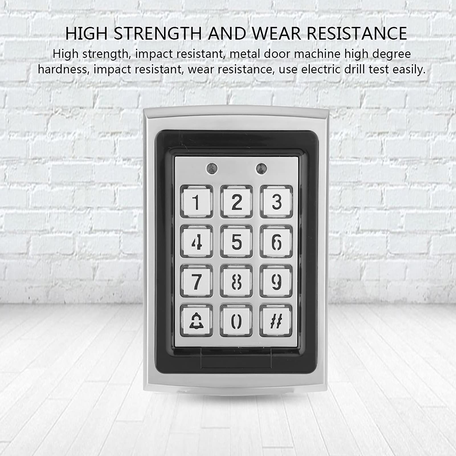 Sonew Codeschloss, Tastatur Zugangskontrolle, T6 Touch tür Zutrittskontrolle 125KHz Reader RFID Karte Sicherheitstür Zutrittskontrolle für Haus