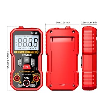 Continuity Tester Digital Smart 6000 Counts Multimeter