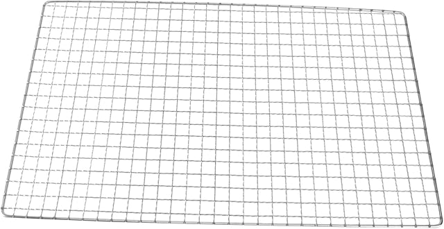 Stainless Steel Roasting Cooling Rack Oven Baking Rack Half Sheet Pan 26x44cm Grill Mesh Wire Racks for BBQ Barbecue Camping