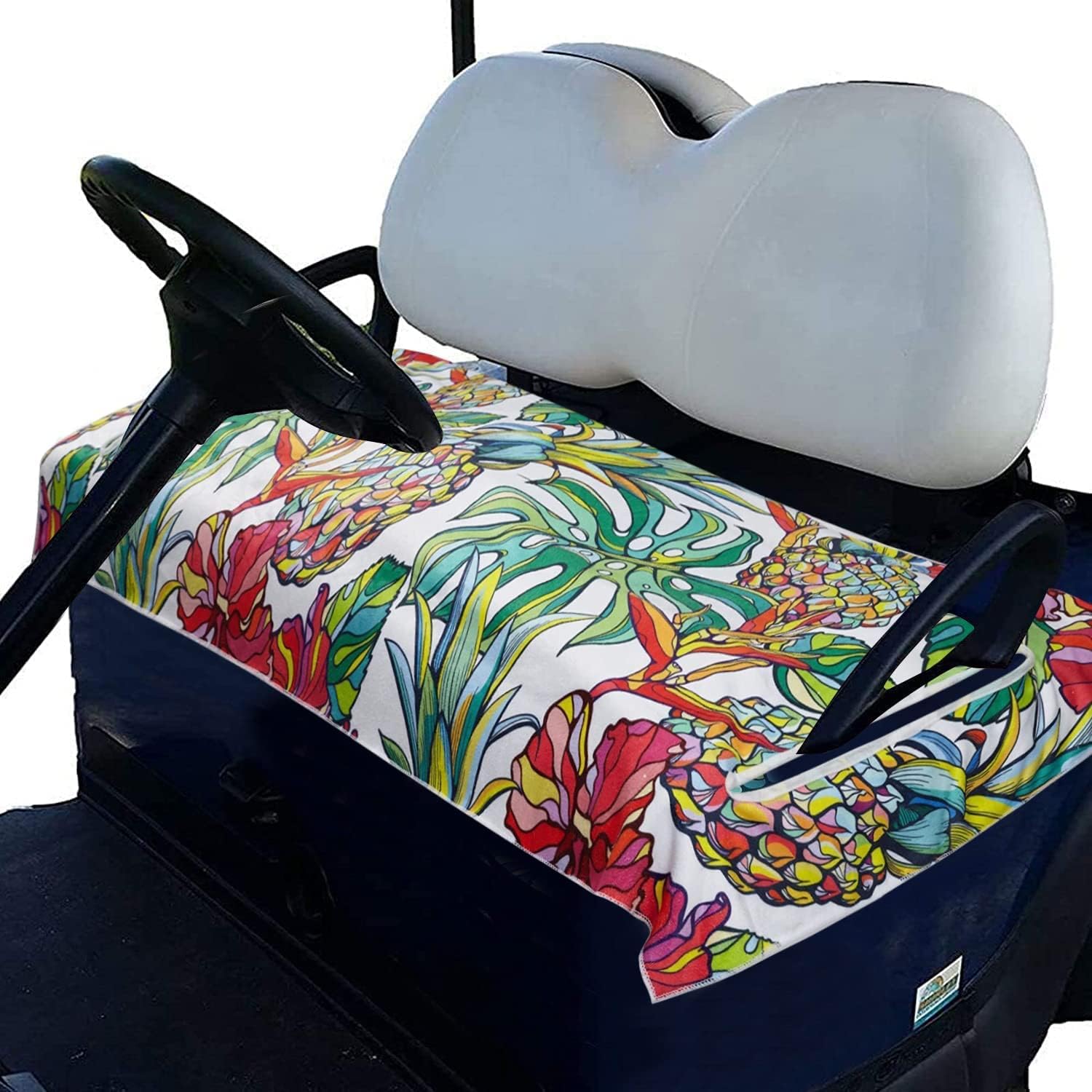Golf Cart Seat Covers,EZGO Seat Covers,Comfortable Golf Cart Seat Blanket,Summer Golf Cart Seat Towel,Stay Cool,Travel Sports Golf Cart Seat Cover for 2-Person Seats Club Car,Golf Cart Accessories