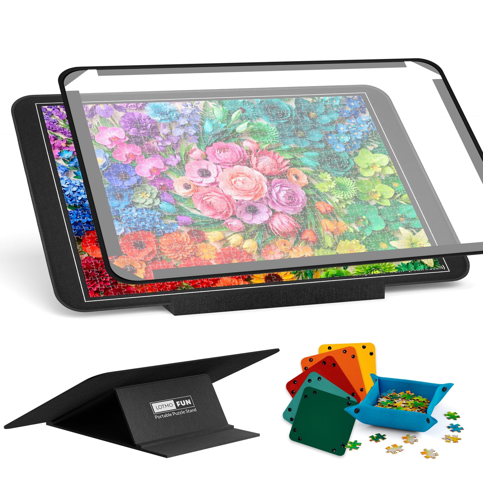 Amazon.com: LOTMOFUN Puzzle Board for 1000 Pieces with Angle