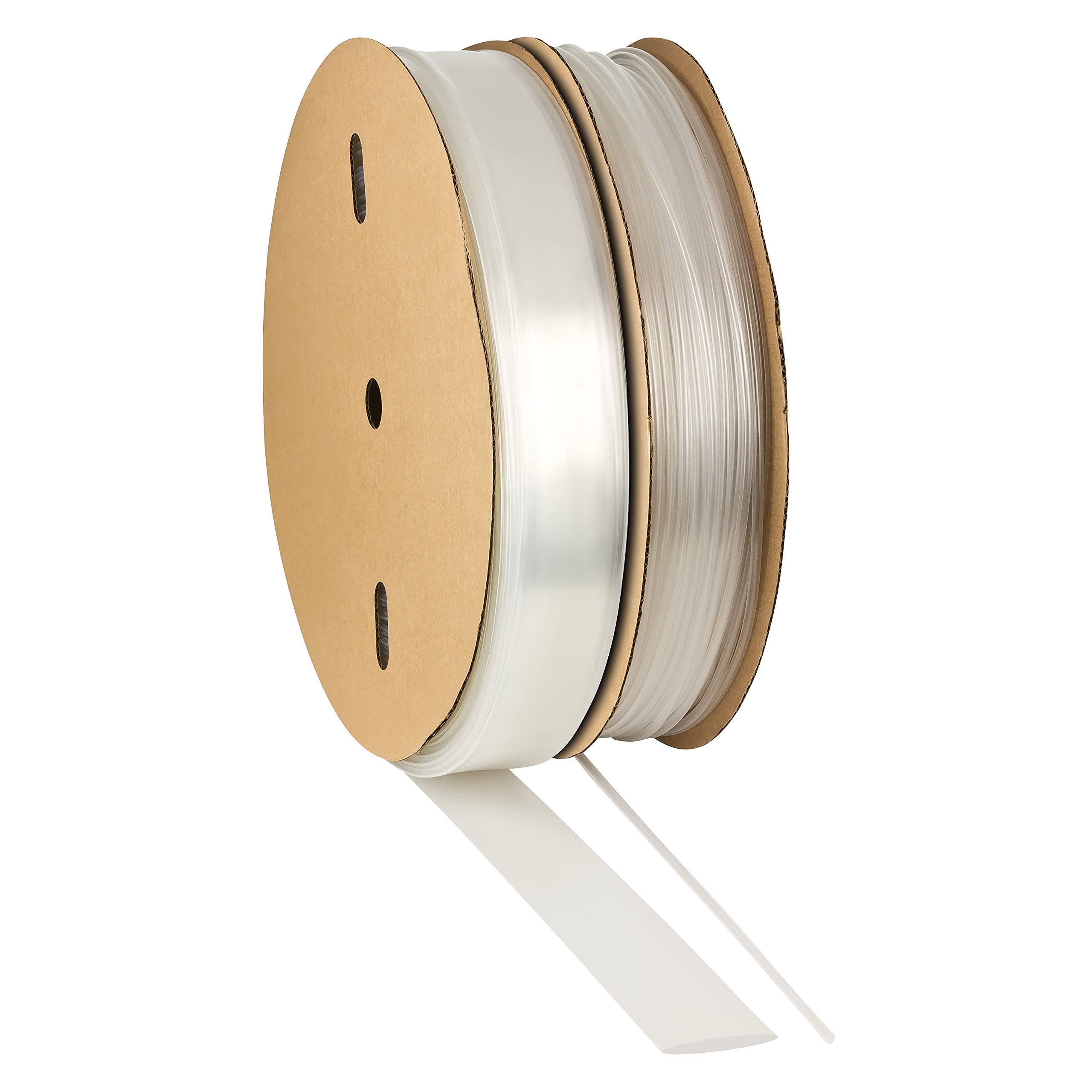 ISOLATECH Rurka Termokurczliwa Ø4inch (100mm) 30ft(9m) 2:1 | Przezroczystae, Bez Nadruku, Poliolefina, Bez Kleju, Na Metry, Do izolacji kabli i połączeń lutowanych