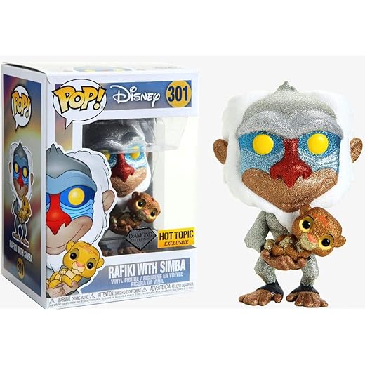 El Rey León Pop! Vinyl Rafiki Diamond Collection Ed. Limitada