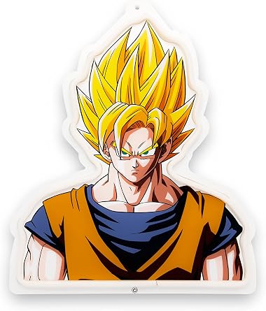 Teknofun - Dragon Ball - Neon Style DBZ Goku SS Light-Up - Illumination - 811415 [Energy Class A]