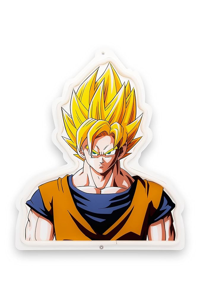 TEKNOFUN - Dragon Ball - Neon Style DBZ Goku SS Light-Up