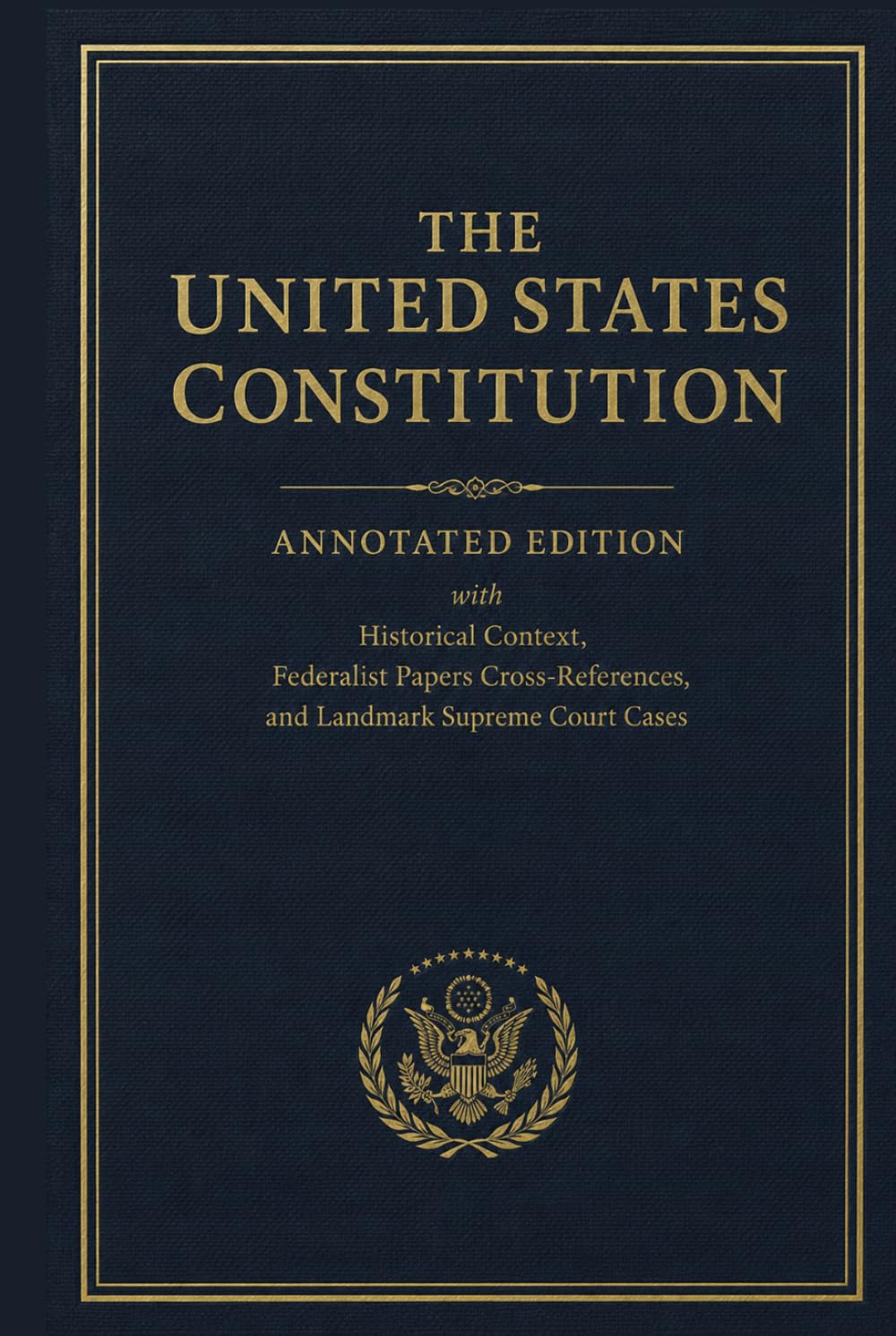 The United States Constitution: Annotated Edition with Historical Context, Federalist Papers Cross-References, and Landmark Supreme Court Cases